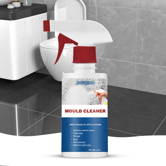Peggybuy 60ML Mildew Cleaning Spray Mildew Cleaner Foam Quick Remove for Kitchen Bathroom