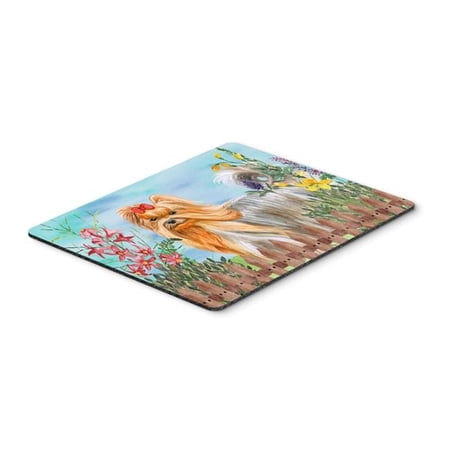 Yorkshire Terrier Spring Mouse Pad  Hot Pad or Trivet price history on PriceWatchPro