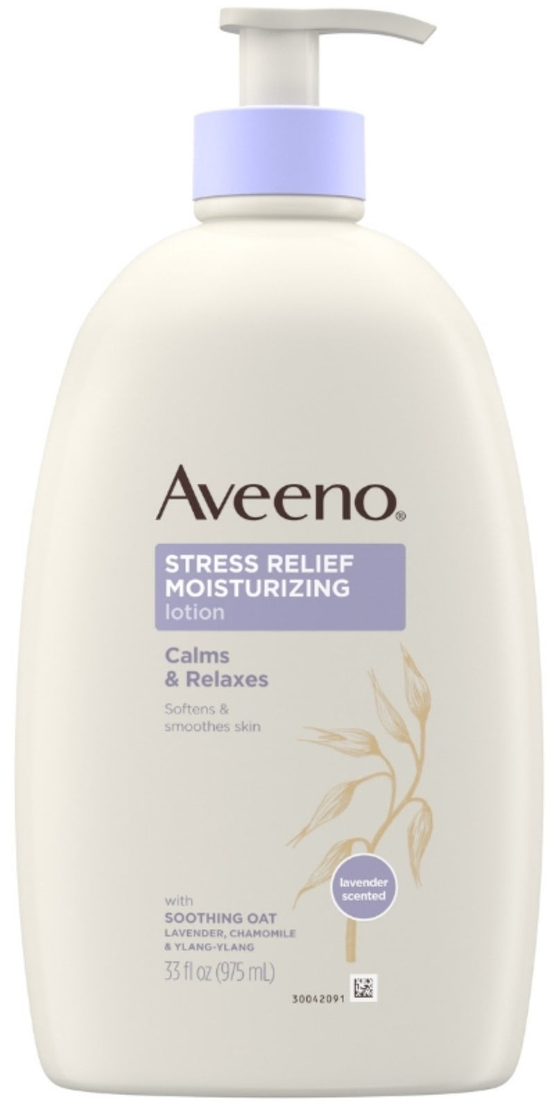 3 Pack AVEENO Stress Relief Moisturizing Body Lotion with Lavender