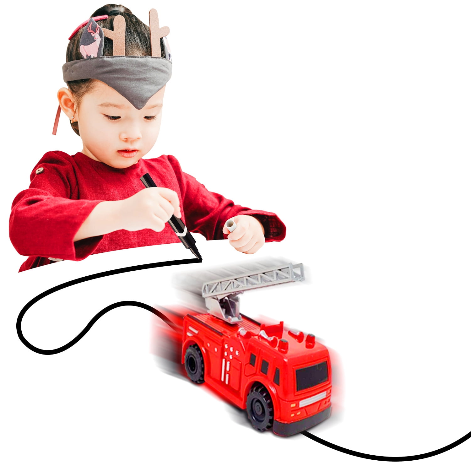 toy that follows black line