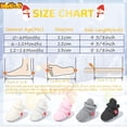 thumbnail image 6 of Newborn Infant Baby Girls Boys Warm Fleece Winter Booties First Walkers Slippers Shoes, 6 of 6