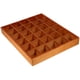 thumbnail image 5 of Caja de exhibición de rejilla de madera Caja de madera Bandeja de clasificación de madera Soporte de exhibición Caja organizadora de madera, 5 of 8