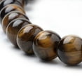 thumbnail image 3 of Natural Tiger Eye Beads Strands Round 10mm Hole: 1mm 36~38pcs/strand 15 inch diy, 3 of 3