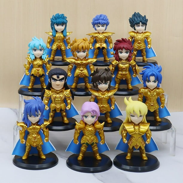Figuras de accion de Saint Seiya munecos de Pvc de 11 20cm caballeros del zodiaco Hagen ennemu Shiryu modelo de Anime regalos de cumpleanos Bodega Aurrera en linea