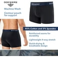 thumbnail image 5 of Dockers Men’s Cotton Stretch Boxer Briefs – 4-Pack Comfort & Support for All-Day Wear, 5 of 7