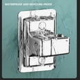thumbnail image 3 of xinxixnxx Stand Home Hotel Fixing Brackets Fixed Rack Wall Mounted Sprinkler Base Fixator Holder Clamping Bracket Silver, 3 of 6