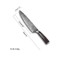 thumbnail image 2 of Cuchillo De Chef Profesional Belug De 8 pulgadas, 2 of 5