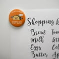 thumbnail image 2 of I'm Into Fitness Fit'ness Taco In My Mouth Funny Kitchen Refrigerator Locker Button Magnet, 2 of 5