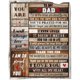 thumbnail image 1 of LHSHID Husband Gifts Blanket Blanket to My Husband from Wife Flannel Fleece Throw Blankets for Bed Chair Sofa Couch Home Decor Birthday Christmas for Husband 40x50in, 1 of 5