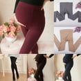 thumbnail image 3 of Hevirgo Pregnant Women Winter Thicken Tights Maternity Warm Footed Leggings Pantyhose, 3 of 8