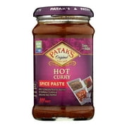 Pataks Curry Paste - Concentrated - Hot - 10 oz - case of 6
