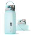 thumbnail image 1 of Botella de agua IzziBottle de silicona plegable de 600 ml, color azul, 1 of 8