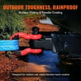 thumbnail image 4 of "2" Heavy-Duty Trailer Shackle Hitch Receiver - 66,000 lbs Tow D-Ring for Truck & Jeep Off-Road Recovery", 4 of 10