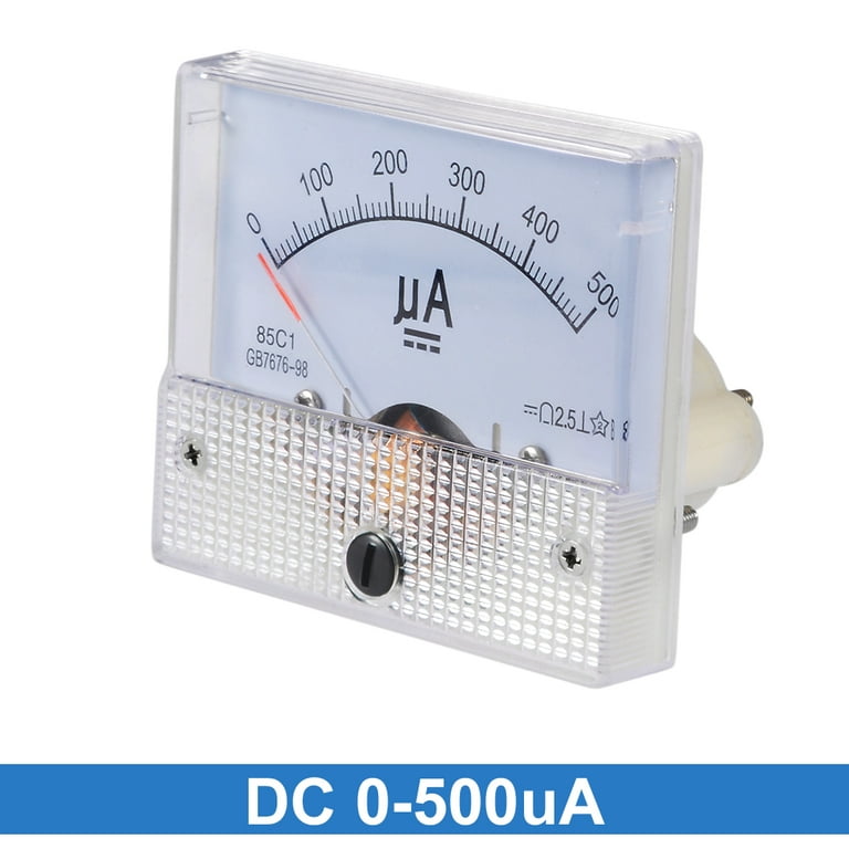 85C1 Analog Current Panel Meter DC 200uA Ammeter Ampere Tester Gauge 1 PCS  