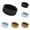 Brown,Blue,Black, variant on Anti Escape Reptile Food Dish Bowls, Worm Water Dish, Mealworm Feeder Cups for Small Gecko Lizards Bearded Dragon Chameleon 5.12x5.12x1.57 Inch, Reptile Supplies,Brown