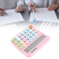 thumbnail image 1 of Calculadora Colorida De 12 Dígitos, Contador Electrónico, Calculadoras De Escritorio, Calculadoras De Teclas Redondas Con Teclado Mecánico De Pantalla Lcd Para Uso En El Hogar, 1 of 7