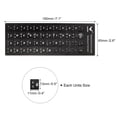 thumbnail image 2 of Burmese Keyboard Stickers PC Keyboard Stickers Black Background with White Lettering 3Pcs, 2 of 3