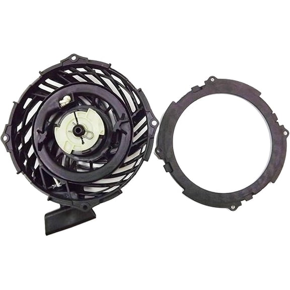 Lawn Mower Recoil Starter Assembly Replacement 591139 593959, Compatible with 450E 500E 550E 140CC 150CC Engines, Smooth Pull Rewind for Yard Care