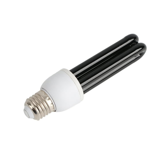 Black Light Flashlight, E27 Ultraviolet Blacklight CFL Light Bulb Night