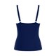 thumbnail image 2 of Traje de Baño de Cobertura Completa de las Mujeres sin Mangas Sólido Empujado Acolchado Traje de Baño con Cuello en V con Detalles, Ropa de Playa de Poliéster Spandex para la Piscina de Verano, 2 of 5