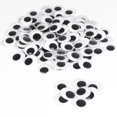 thumbnail image 1 of 1000 piezas de ojos móviles Yuxing autoadhesivos 0,98 pulgadas de Plástico, 1 of 1