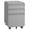 Grey,14.56" W x 17.2" D x 23.6" H,Rectangular, variant on 3 Drawer Metal Rolling File Cabinet, White Under Desk Filing Cabinet, Lockable 15.7-inch Wide Document Storage with Anti-Tilt Design, Full-Extension Drawers, Pencil Tray, 330 lbs Weight Capacity