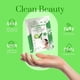 thumbnail image 5 of Mascarilla facial Clear Beauty con pepino y aloe, paquete de 4, 5 of 7
