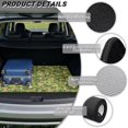thumbnail image 6 of Jeiento Pine Bell Christmas Car Trunk Mat Size 29" x 39" All Weather Cargo Liner Non Slip Backing Stain Resistant Floor Protector for Sedan SUV Hatchback, 6 of 7