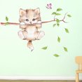 thumbnail image 3 of Advancent Fondo de gato antiestático extraíble, pegatinas de pared, póster, calcomanías, papel tapiz, decoración de oficina, sala de estar Decoración del hogar Advancent JJ18609-00, 3 of 6