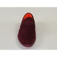 thumbnail image 3 of Men's TAYNO Shoes Soft Micro Suede Slip-on Loafer THE CAPRIO S Wine, 3 of 9