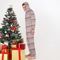 thumbnail image 4 of Family Matching Pajamas Christmas Jammies Clothes Cotton Holiday Nightwear Household Sleepwear Sets Long Sleeve Pjs Men XXL, 4 of 12
