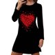 thumbnail image 4 of TaTaai Women's Valentine's Day Plus Size Printed Loungewear Set, Long Sleeve Top and Pants, Casual Sleepwear Two Piece Gift, 4 of 4