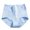 Blue, variant on SIYUDAN Womens High Waist Postpartum Panties Full Coverage Soft Comfort Briefs, Size L