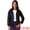 Black, variant on Women's Hooded Packable Puffer Jacket 3XL Blue