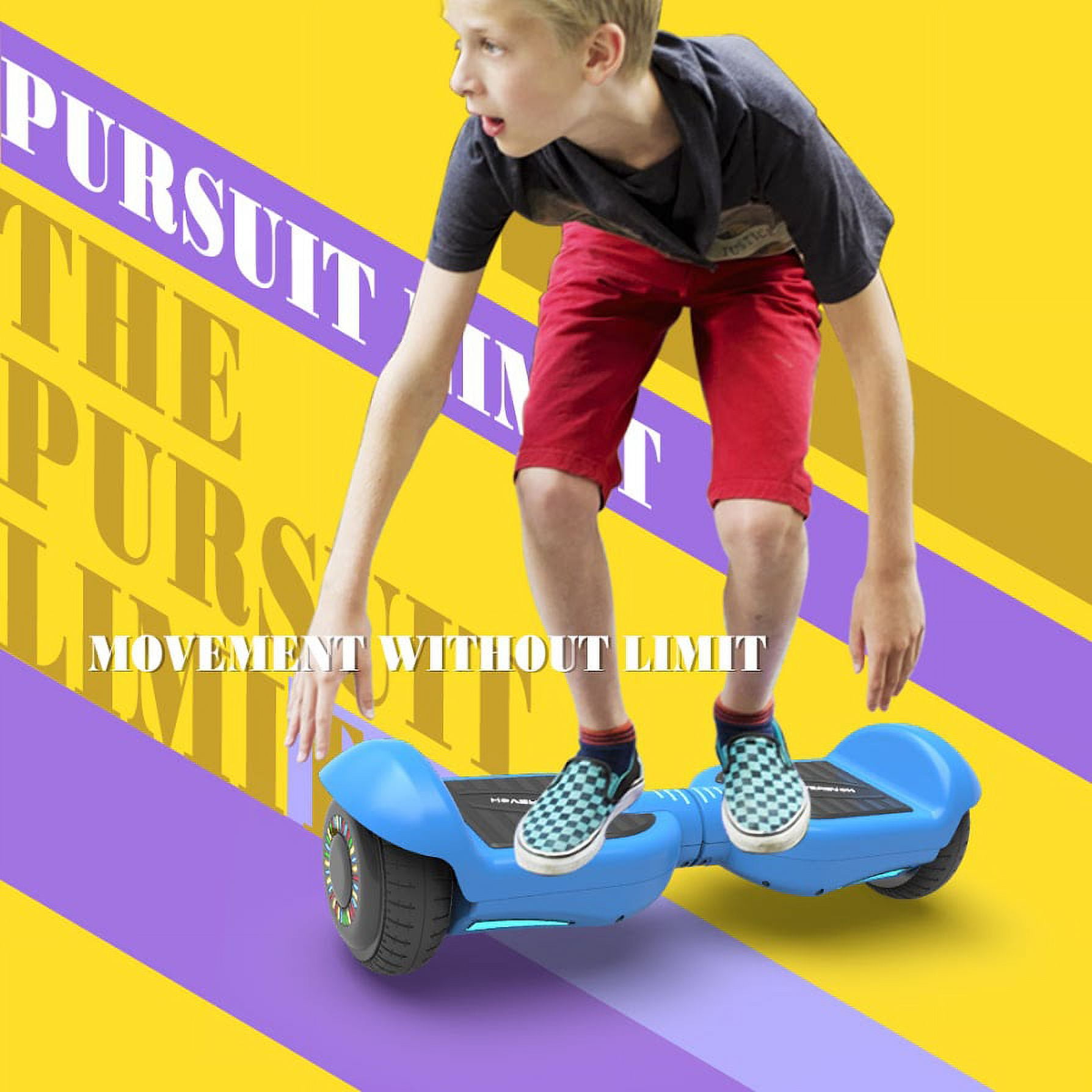 Hoverstar Hoverboard 6.5 In. Self Balancing Electric Scooter with LED Light in Honduras at HNL 3008 Rating 5