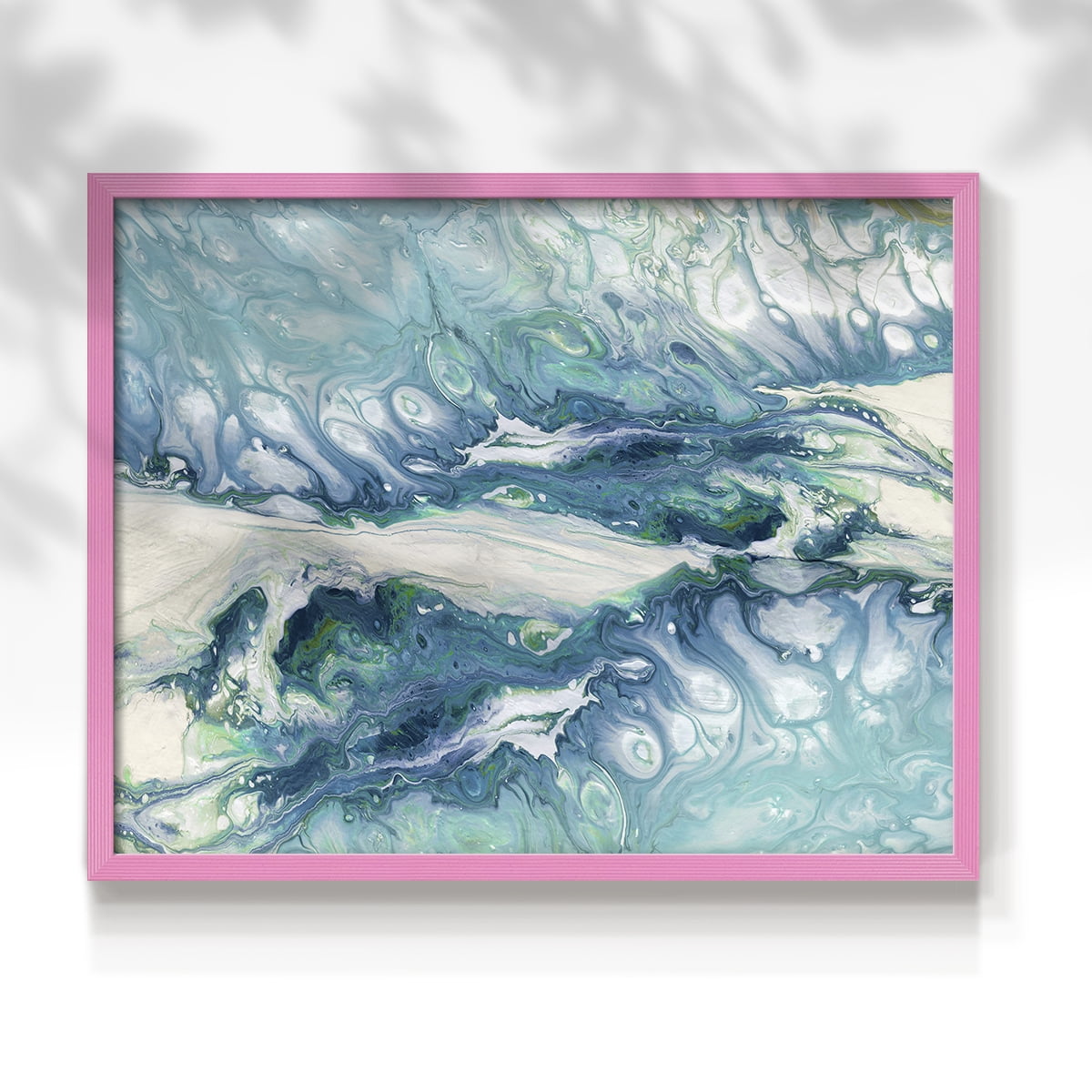 Marble Montage by Carol Robinson - Restickable Framed Giclée Print