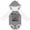Granite & White w Ears, variant on Inktastic My Best Friend is My Uncle with Hearts Boys or Girls Long Sleeve Baby Bodysuit