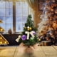thumbnail image 5 of 8 Inches Mini Christmas Tree Christmas Decoration Supplies Desktop Ornaments Scene Decoration Props Empty Hall Kitchen Ornaments Holiday Gifts, 5 of 6