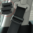 thumbnail image 5 of 2 Pcs Ajusteur de Ceinture de Sécurité de Voiture, Clip de Ceinture de Sécurité de Voiture, Bloqueur de Ceinture de Sécurité, Clip de Réglage de Ceinture de Sécurité, Antidérapant, Ajustable (Noir), 5 of 5