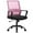 Pink, variant on YRLLENSDAN Mesh Office Chairs, Home Office Desk Chairs With Wheels & Arms Pc Chair Rolling Chair Study Chair Computer Chairs For Adults, Black