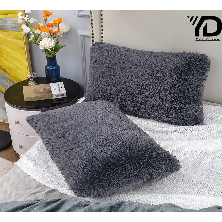 Fleece pillow shams hot sale