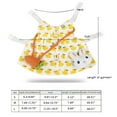 thumbnail image 5 of Bunny Clothes Pet Rabbit Costume Guinea Pig Lop-eared Rabbit Outdoor Cloth, Bananas M, 5 of 5