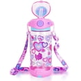 thumbnail image 1 of Botella de Agua Infantil YOYTOO 650ml Sin BPA con Pajilla Antiderrame, 1 of 7