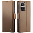 thumbnail image 1 of Funda tipo cartera OPPO Reno 10 5G con cierre magnético, RFID, tarjetero, soporte, carga inalámbrica, 1 of 5
