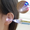 ABS Adult Children Children Use Replaceable Head Lighting Earplugs