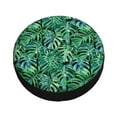 thumbnail image 3 of Easygdp Monstera Leaves Wheel Sun Guard, Spare Tire Cover,Universal Trailer Suv Truck Camper Travel,Easy To Install And Remove -15 Inch, 3 of 9
