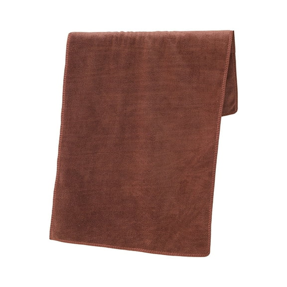 Microfiber Cleaning Cloth, Soft Towels for Cars, Absorbent Cleaning Rags,Streak-Free Wash Cloths for House, Kitchen, Car,Window(12inx24in,Brown)