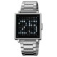 thumbnail image 1 of SKMEI 2312 Multifunctional Electronic Watch Date Display Square Digital Wristwatch for Men - Black L, 1 of 5