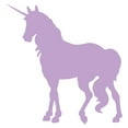 thumbnail image 2 of Elegant Purple Unicorn Silhouette Wall Decal by Wallmonkeys Peel and Stick Graphic (36 in H x 35 in W) WM148851, 2 of 4