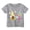 Grey, variant on Girl Easter T Shirts Short Sleeve Shirts Crew Neck Tee Bunny Prints Tops Adorable Wear 12-13 Years Purple